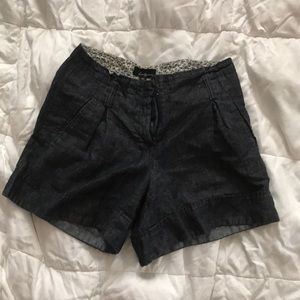 Forever 21 high rise denim chambray shorts